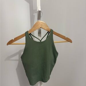 Green Women's Tank Top